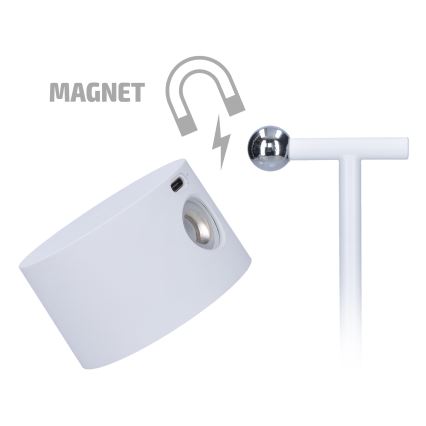 LED Димируем докосване акумулаторен лампа 3в1 LED/4W/2000 mAh 3000/4000/6500K бял