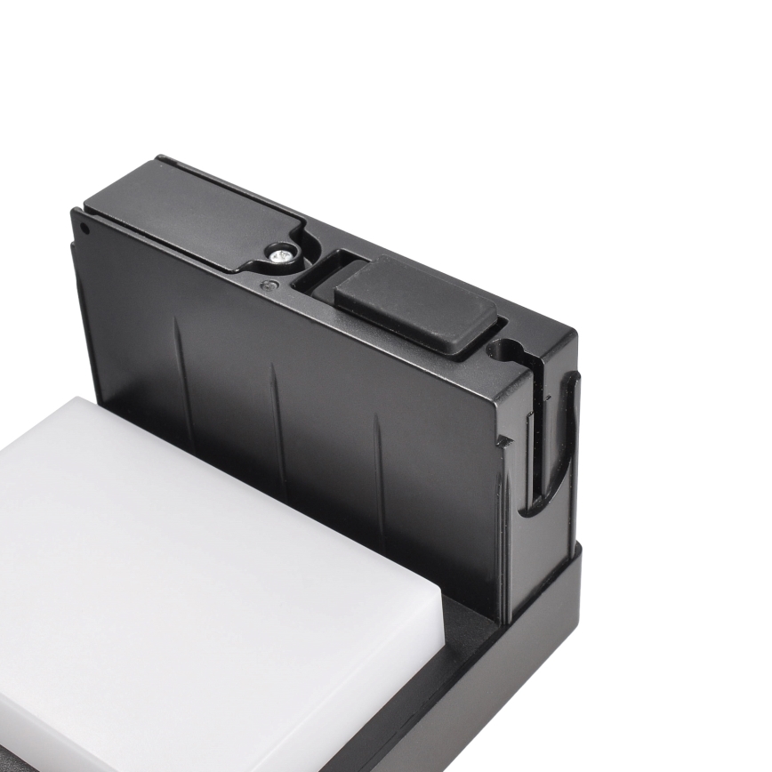 LED соларна лампа с датчик за движение и здрач PALERMO LED/5W/5V 2000 mAh IP54 черна