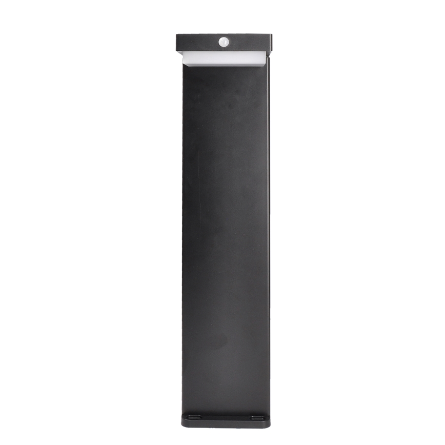 LED Соларна лампа със сензор за движение и здрач PALERMO LED/5W/2000 mAh IP54 черен