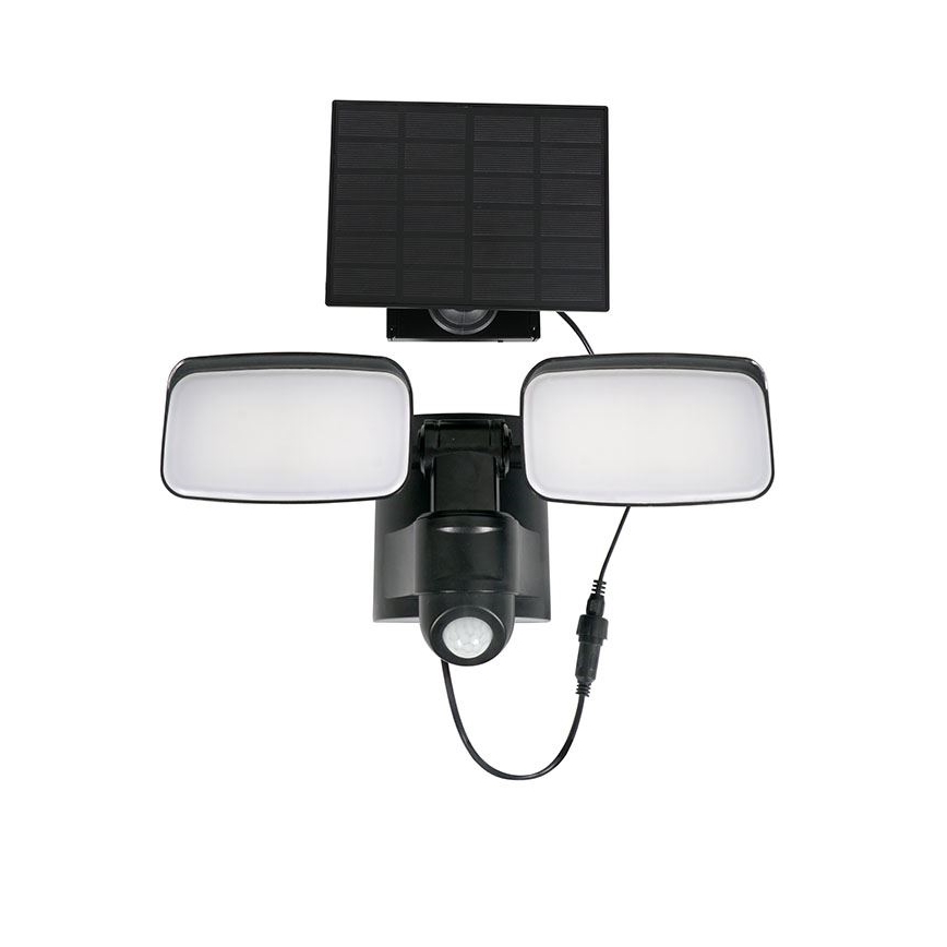 LED соларен прожектор със сензор LED/9W/3,7V 3600 mAh IP54