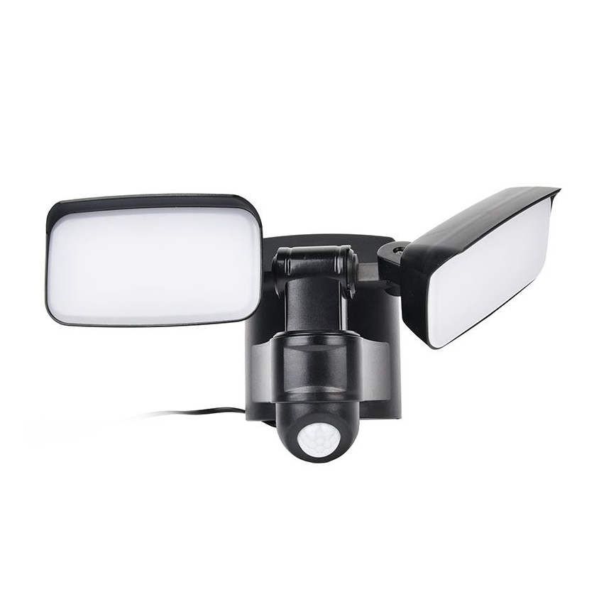 LED соларен прожектор със сензор LED/9W/3,7V 3600 mAh IP54