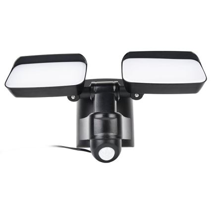 LED соларен прожектор със сензор LED/9W/3,7V 3600 mAh IP54