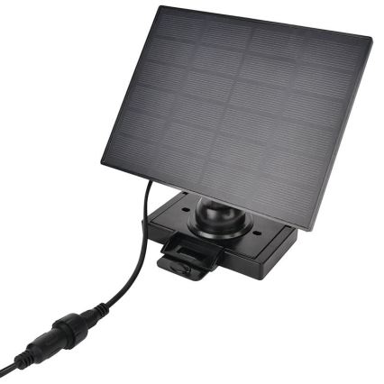 LED соларен прожектор със сензор LED/9W/3,7V 3600 mAh IP54