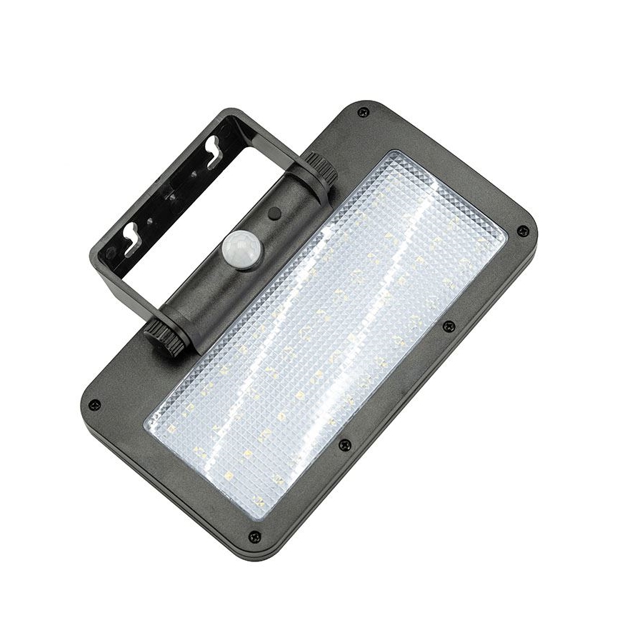 Соларен LED прожектор със сензор LED/5W/3,7V 1500 mAh IP54