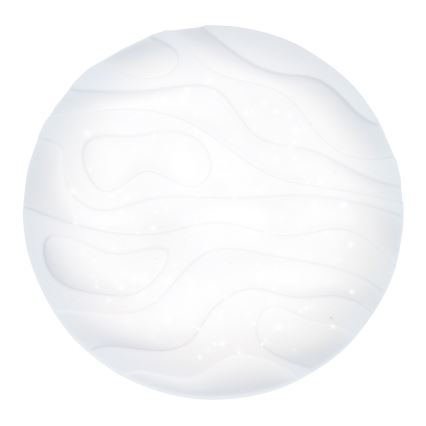 LED таванен регулируем осветител WAVE LED/60W/230V + дистанционно управление