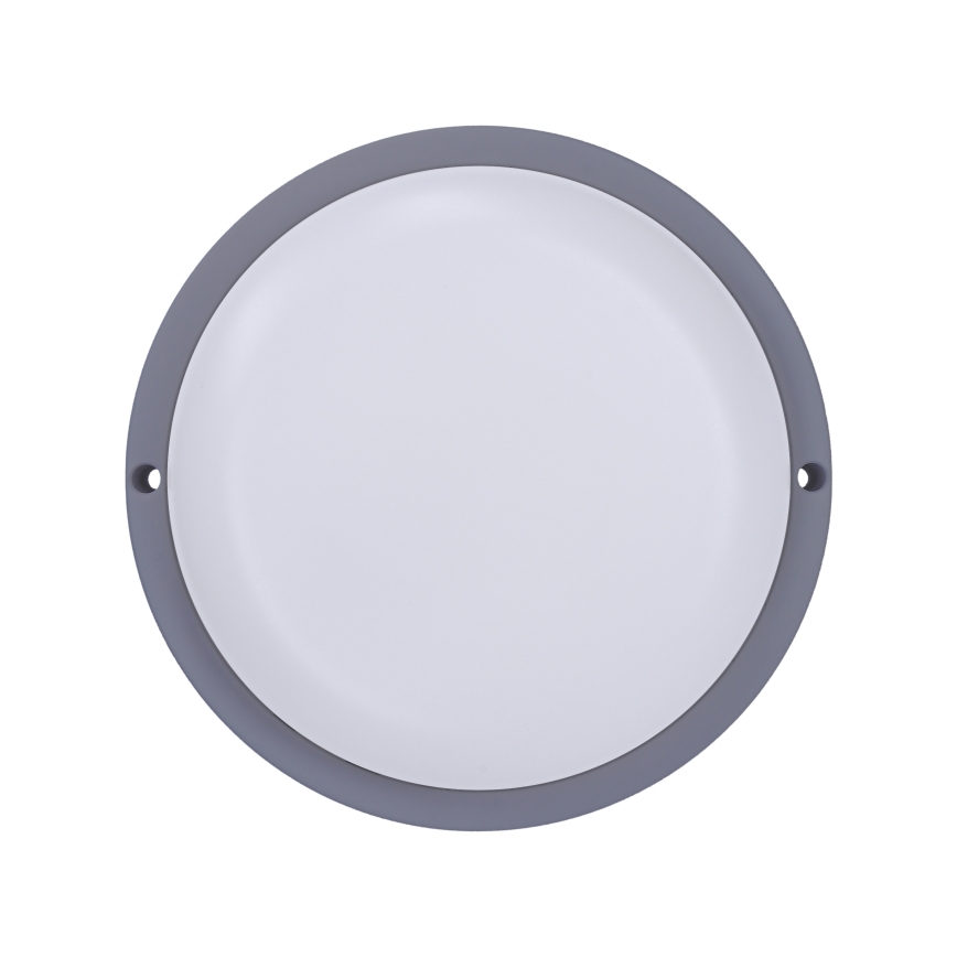 LED Екстериорен аплик LED/13W/230V 4000K IP54 сив кръгла
