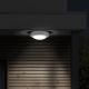 Екстериорна LED лампа за таван SIENA LED/13W/230V IP54 Ø 17 cm бял