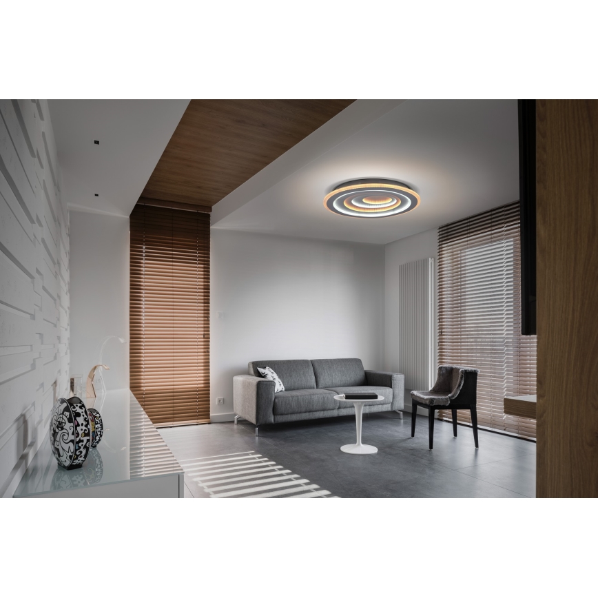 LED Димируем плафон CASCADE LED/111W/230V 3000-6500K + дистанционно управление