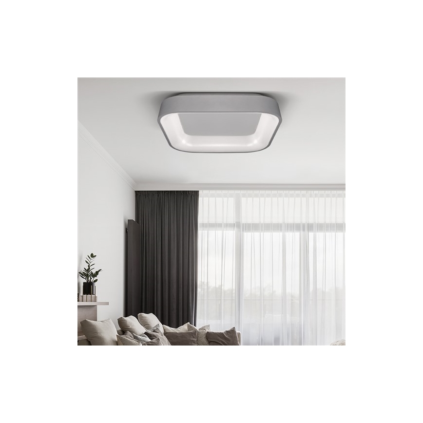 Solight WO769-G - LED таванна светлина TREVISO LED / 48W / 230V + ДУ