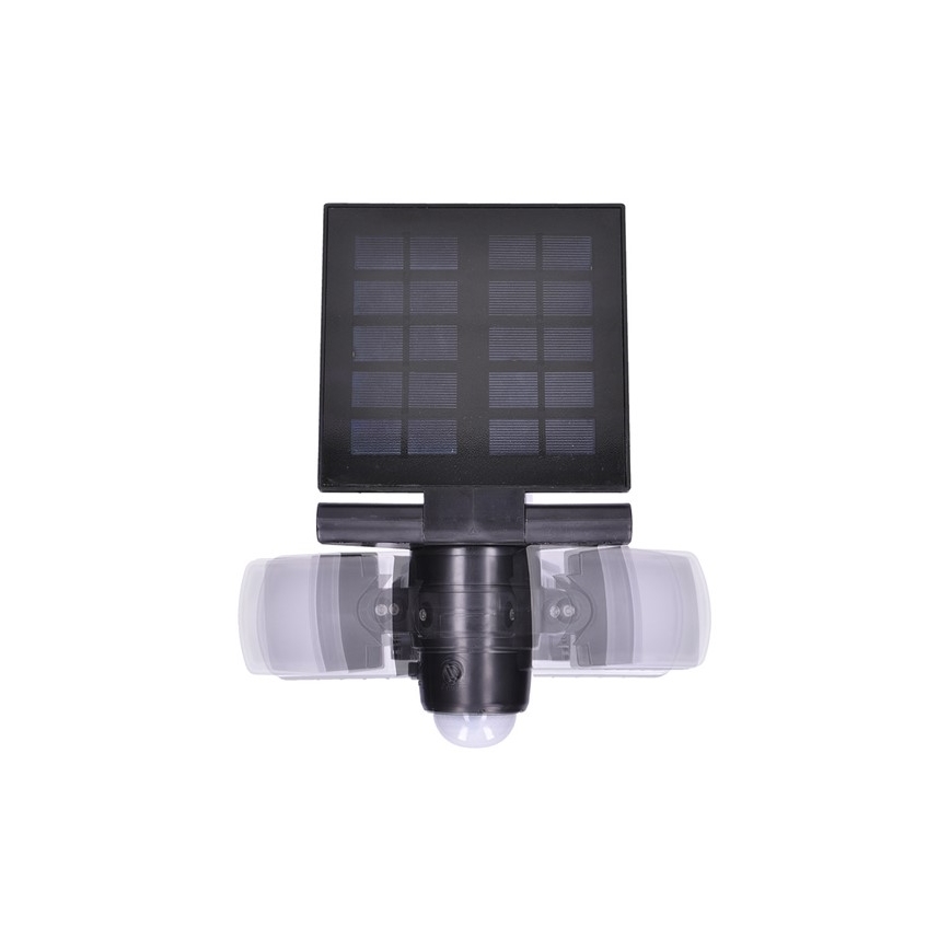 LED соларен прожектор със сензор 2000mAh LED/8W/3,7V IP44