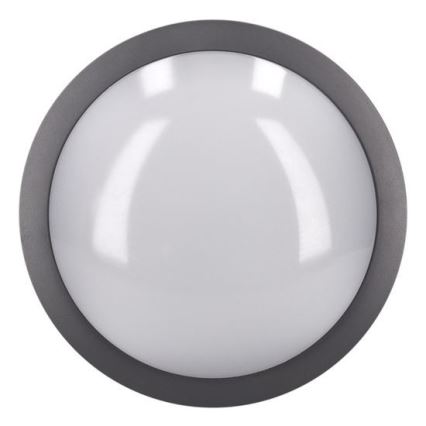 Екстериорна LED лампа за таван със сензор SIENA LED/20W/230V 4000K Ø 23 см IP54