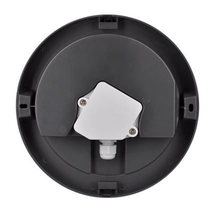 Екстериорна LED лампа за таван със сензор SIENA LED/20W/230V 4000K Ø 23 см IP54