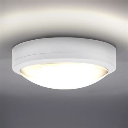 Екстериорна LED лампа за таван SIENA LED/20W/230V IP54 Ø 23 cm бял