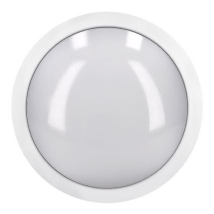 Екстериорна LED лампа за таван SIENA LED/20W/230V IP54 Ø 23 cm бял