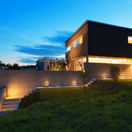 LED Екстериорен аплик MODENA LED/12W/230V 3000/4000/6000K IP54 черен