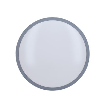 LED Димируем плафон GREY LED/48W/230V 3000-6500K сив Ø 38 см + дистанционно управление