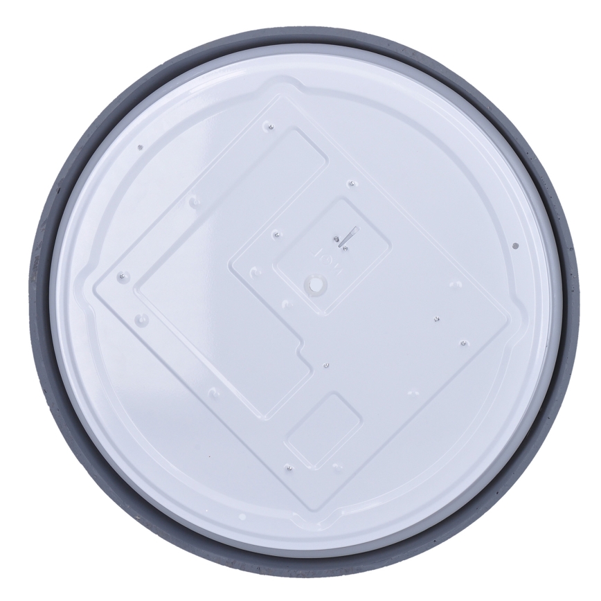 LED Димируем плафон GREY LED/60W/230V 3000-6500K сив Ø 49 см + дистанционно управление