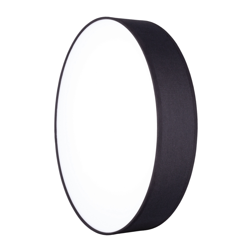 LED Димируем плафон PENLEY LED/48W/230V 3000-6500K Ø 40 см черен + дистанционно управление