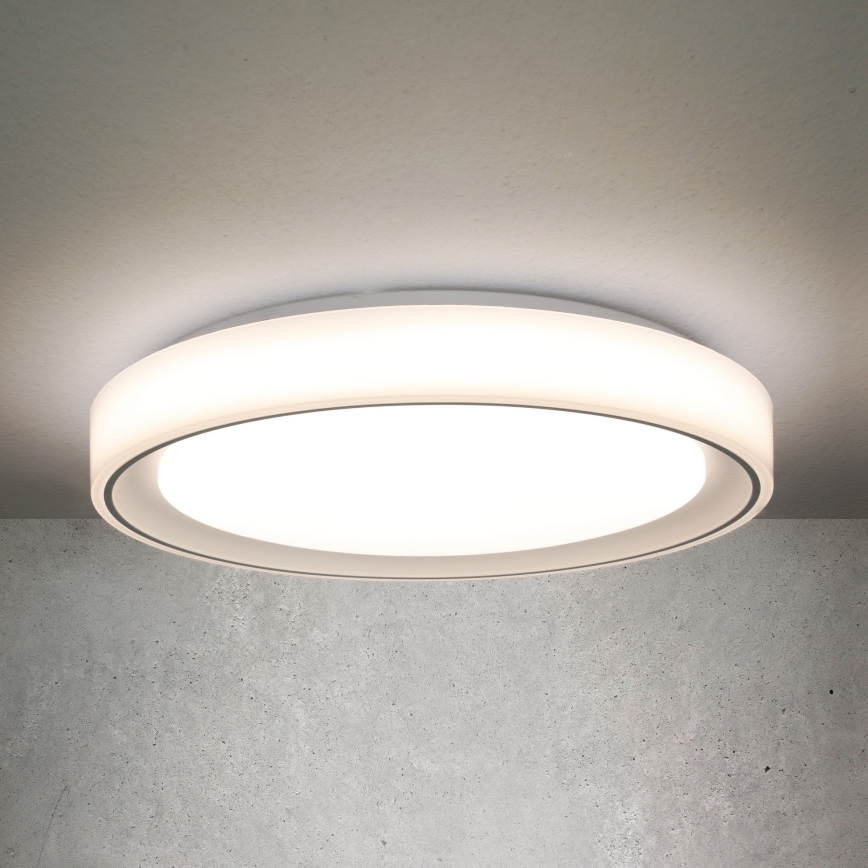 LED RGB Димируем плафон FLOCO LED/30W/230V 3000-6500K + RGB/6W Ø 40 см + дистанционно управление