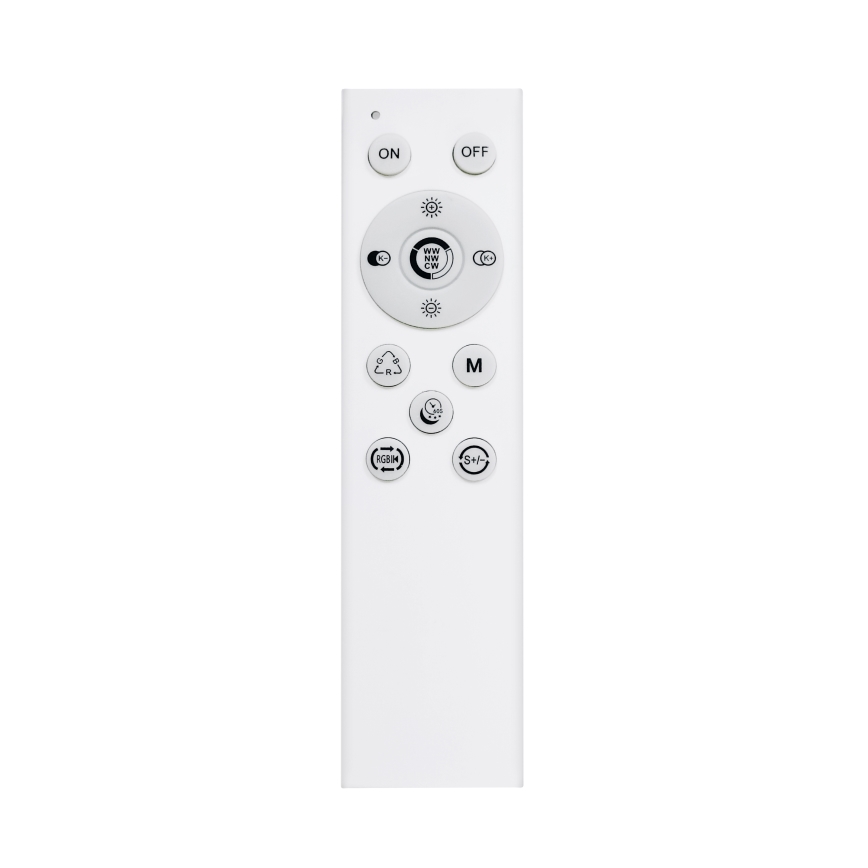 LED RGB Димируем плафон FLOCO LED/30W/230V 3000-6500K + RGB/6W Ø 40 см + дистанционно управление