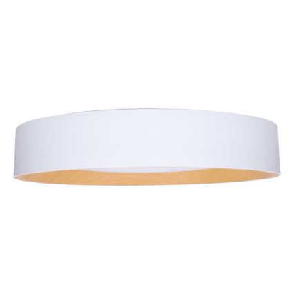 LED Димируем плафон LARIOS LED/48W/230V 3000-6500K Ø 39 см бял + дистанционно управление