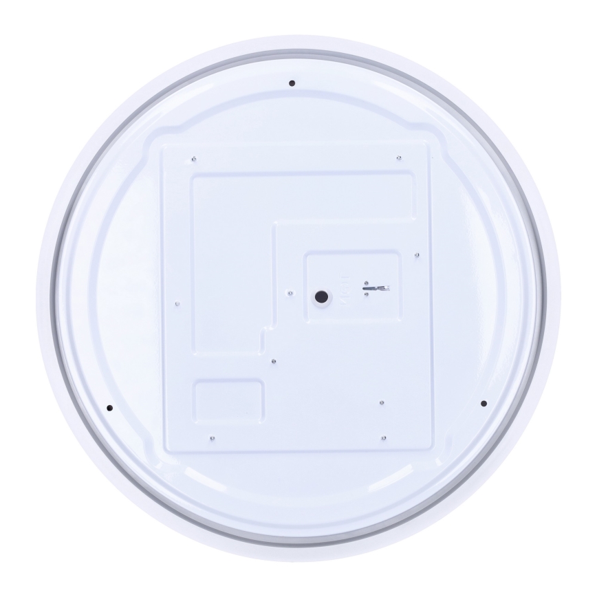 LED Димируем плафон LARIOS LED/48W/230V 3000-6500K Ø 39 см бял + дистанционно управление
