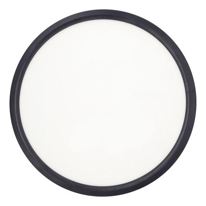 LED Димируем плафон ESTELA LED/36W/230V Ø 30 см черен + дистанционно управление