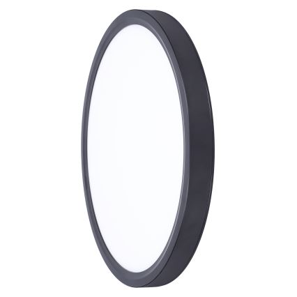 LED Димируем плафон ESTELA LED/36W/230V Ø 30 см черен + дистанционно управление