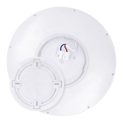 LED Димируем плафон ESTELA LED/36W/230V Ø 30 см бял + дистанционно управление