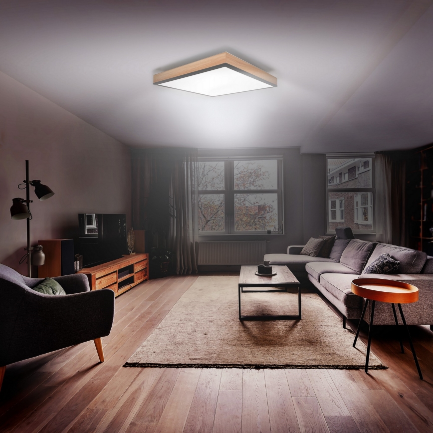 LED Димируем плафон LED/40W/230V 3000-6500K + дистанционно