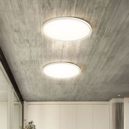 LED таванно осветително тяло с възможност за димиране (плафон/висящо) LED/50W/230V 3000-6500K + дистанционно управление