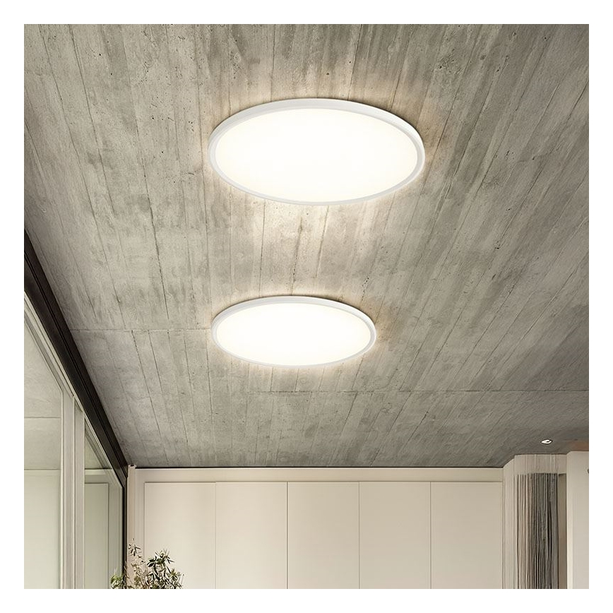 LED таванно осветително тяло с възможност за димиране (плафон/висящо) LED/50W/230V 3000-6500K + дистанционно управление