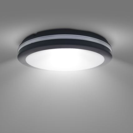LED Димируем екстериорен таван лампа LED/36W/40W/44W/230V 3000/4000/6500K IP65 черен