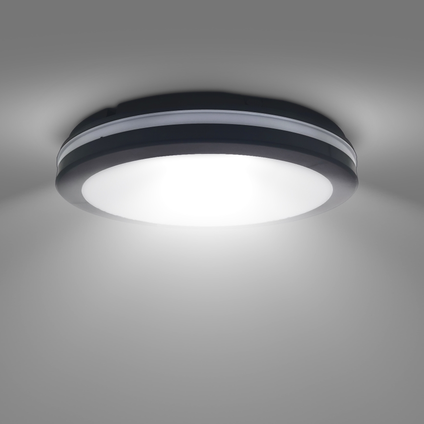 LED Димируем екстериорен таван лампа LED/36W/40W/44W/230V 3000/4000/6500K IP65 черен