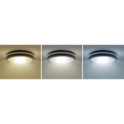 LED Димируем екстериорен таван лампа LED/36W/40W/44W/230V 3000/4000/6500K IP65 черен