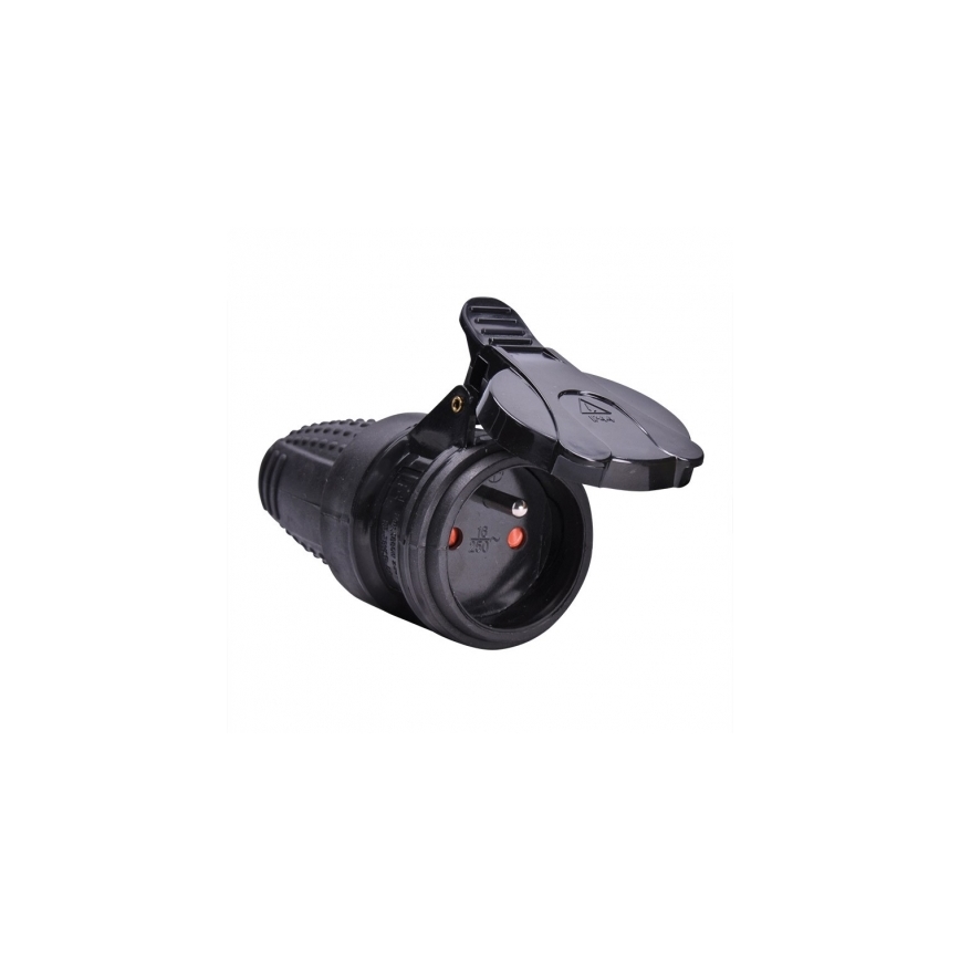 Гумен контакт за влажна среда 230V/16A IP44