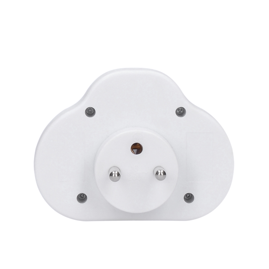 Разклонител с превключвател 2x10A/230V