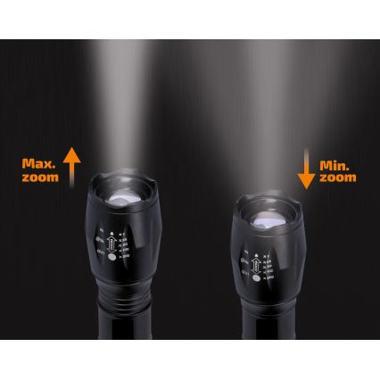 LED Акумулаторно фенерче LED/Li-Ion 5V IP44