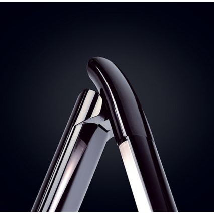 LED Димируема настолна лампа USB конектор LED/12W/230V черна