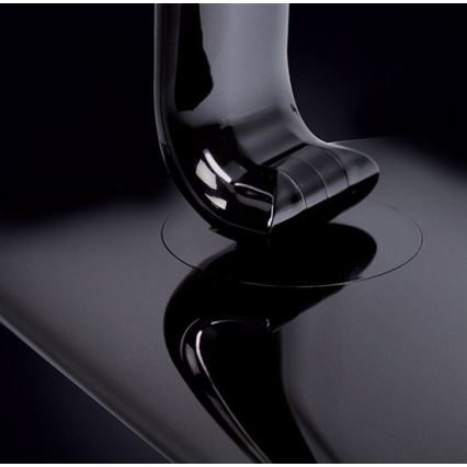 LED Димируема настолна лампа USB конектор LED/12W/230V черна