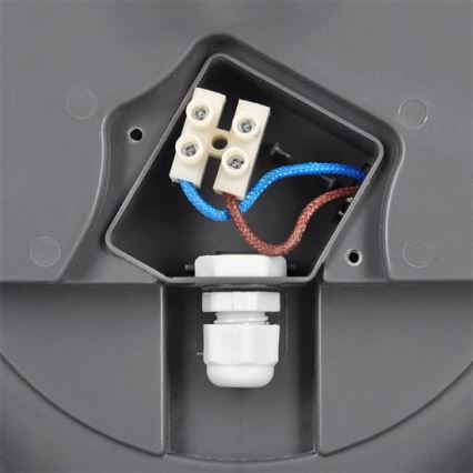 LED Екстериорен плафон LED/13W/230V IP54 антрацит