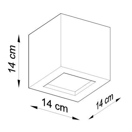 Аплик LEO 1xE27/60W/230V бял