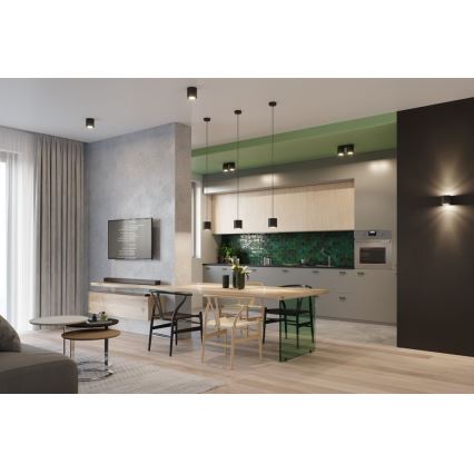 Спот ORBIS 2 2xGU10/40W/230V черен