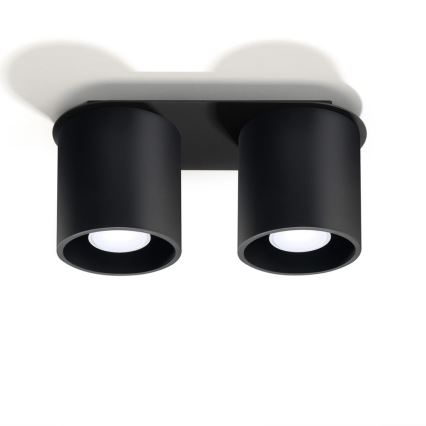Спот ORBIS 2 2xGU10/40W/230V черен