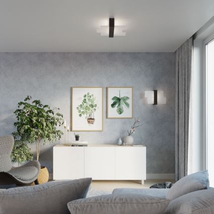 Плафон FENIKS 2 2xE27/60W/230V Бреза/бук/венге