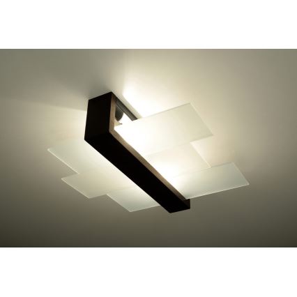 Плафон FENIKS 2 2xE27/60W/230V Бреза/бук/венге