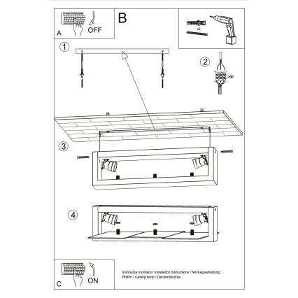 Плафон FENIKS 2 2xE27/60W/230V Бреза/бук/венге