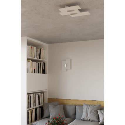 Плафон FABIANO 3xE27/60W/230V бял/лъскав хром