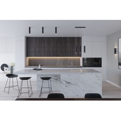 Пендел LAGOS 2 2xGU10/10W/230V черен