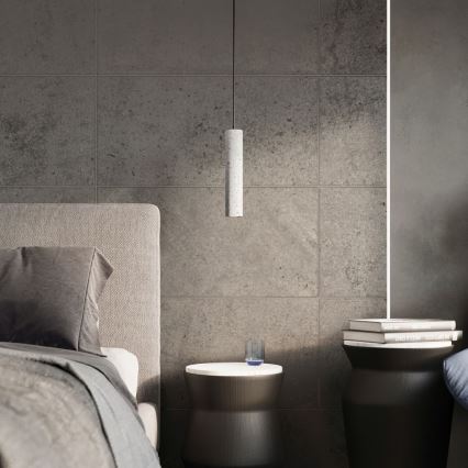 Пендел LUVO 2xGU10/40W/230V бетон/черен